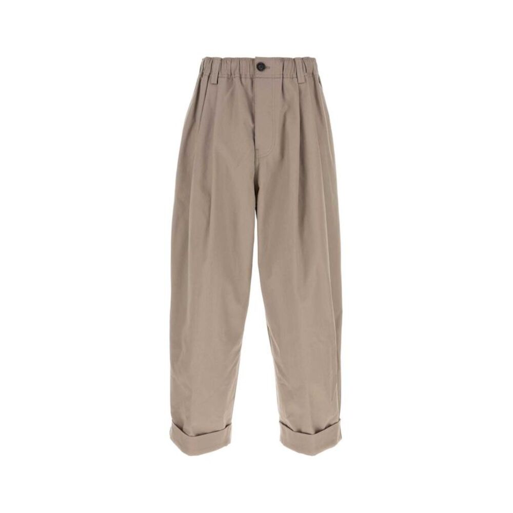 Marni Men Cappuccino Canvas Pant